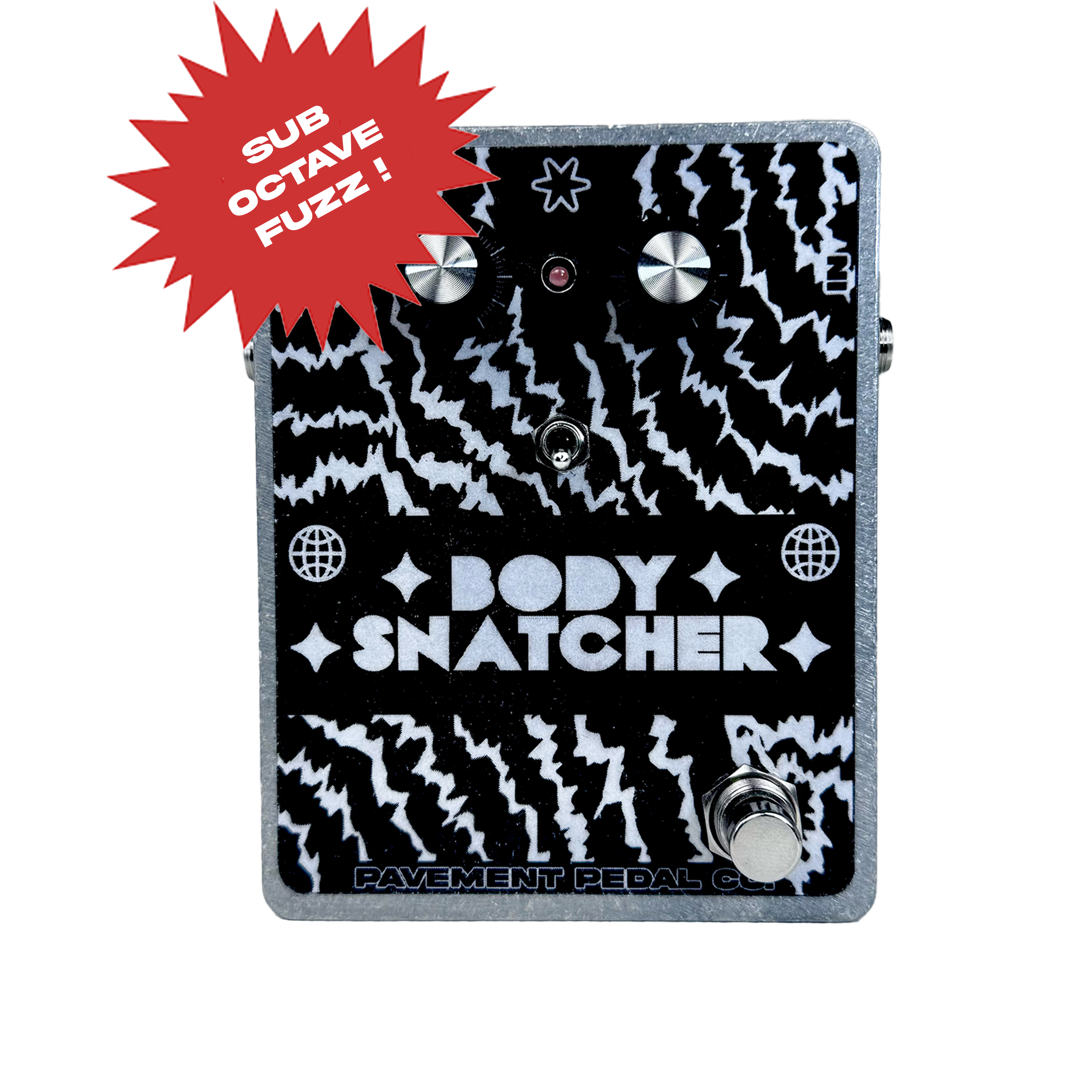 alpha haunt pedal BODY SNATCHER – Sub-Octave Fuzz Pedal for Experimental Tones – PAVEMENT PEDAL CO