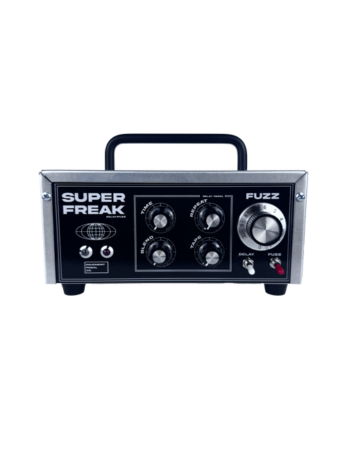 SUPER FREAK – Fuzz and Analog-Style Delay Head Unit – PAVEMENT